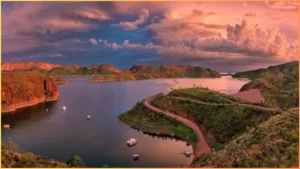 Scenic view of Kununurra