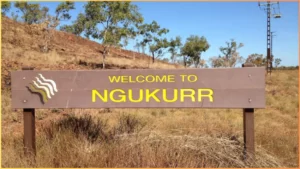 Welcome to Ngukurr sign